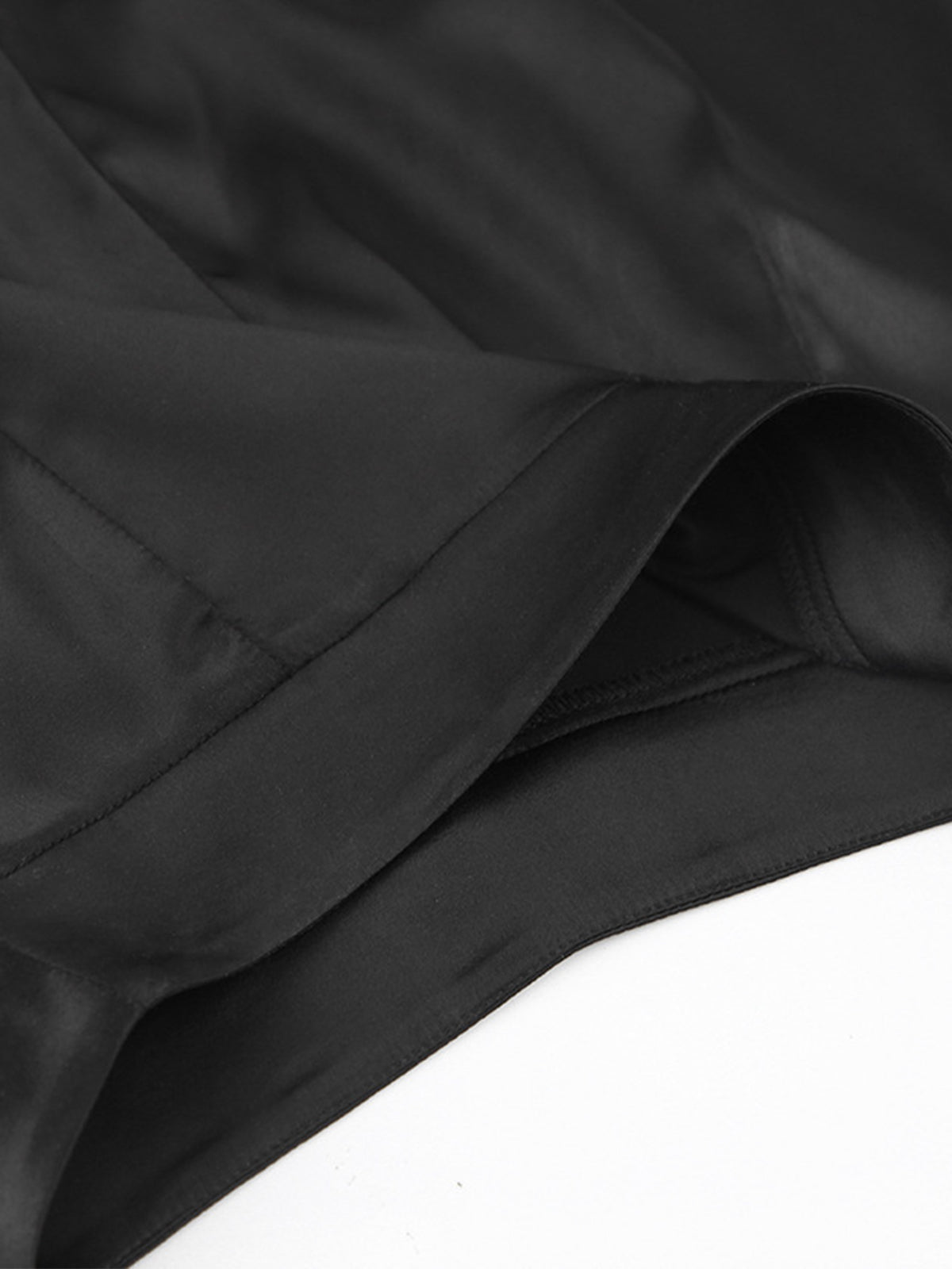 Luxe Satin Wide-Leg Trousers with Oversized Fit