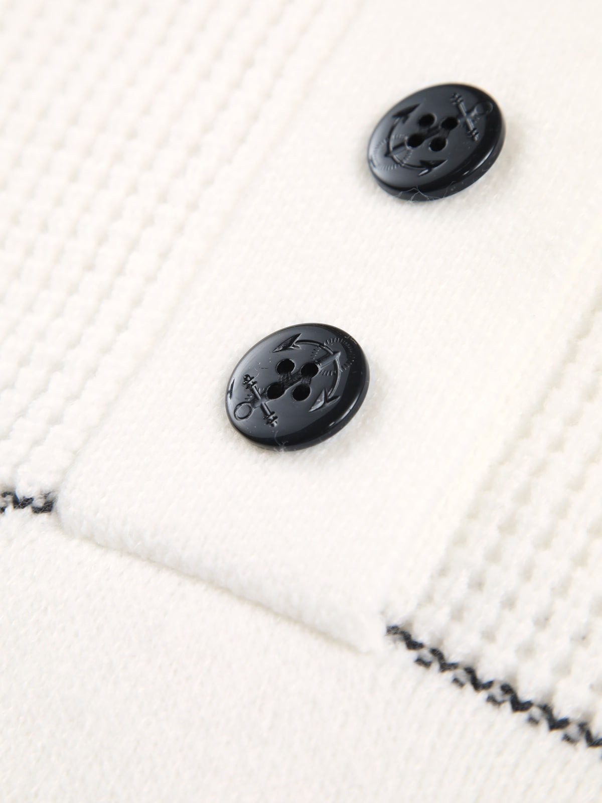 Chic Open Collar Knit Button-Up Sweater