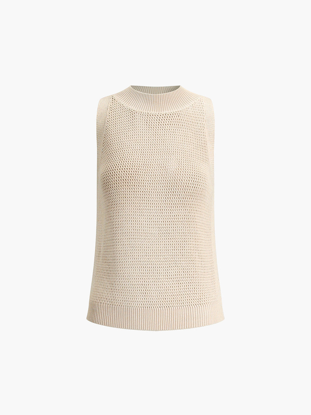 Chic Hollow Knit Tank Top