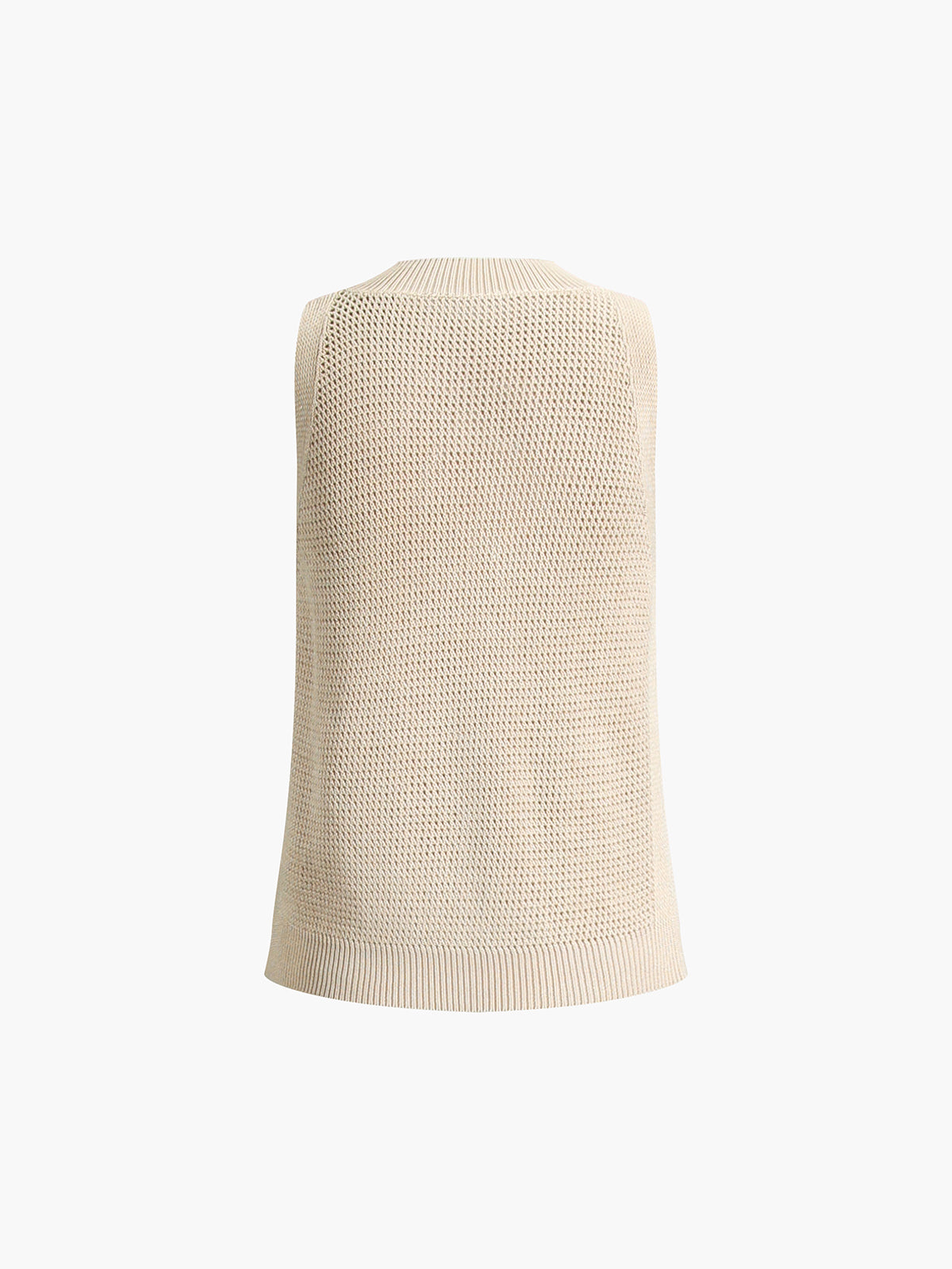 Chic Hollow Knit Tank Top