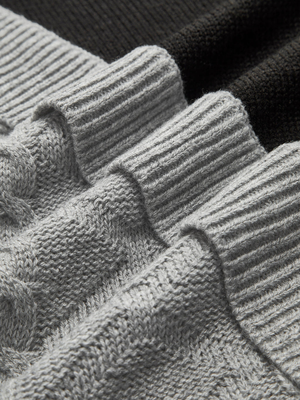 Chunky Knit Color Block Pullover Sweater