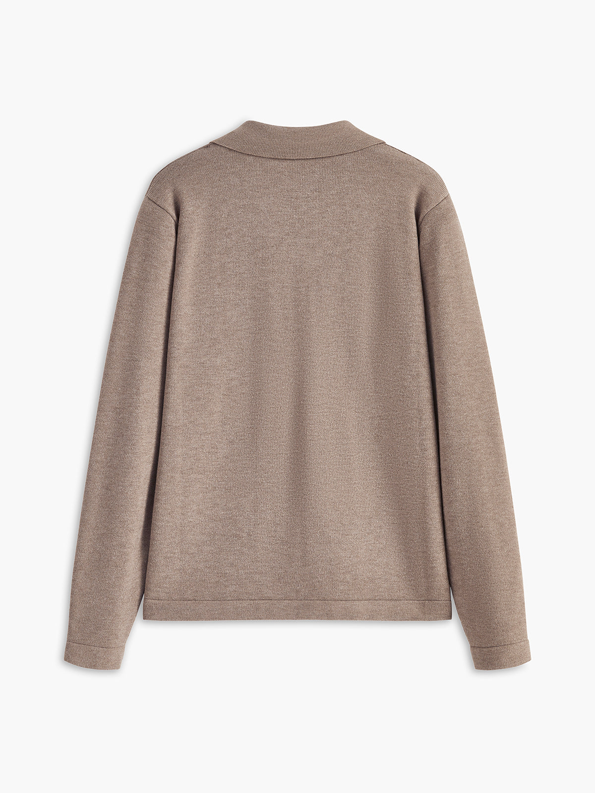 Cozy Collared Pullover Sweater for Effortless Style