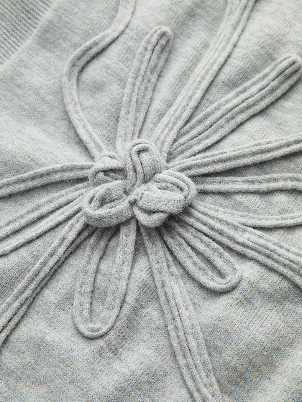 Floral Appliqué Cap Sleeve Knit Tee