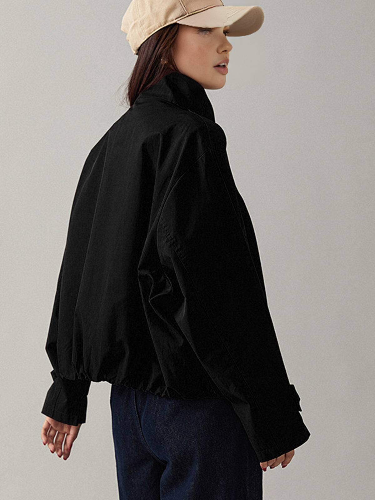 Relaxed Fit Vintage-Inspired Trench Coat