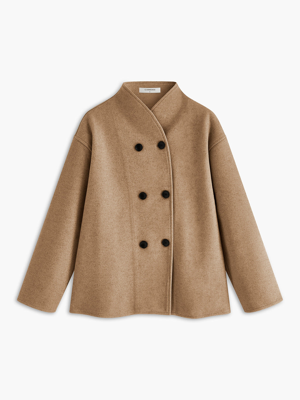 Relaxed Fit Oversized Button-Up Jacket