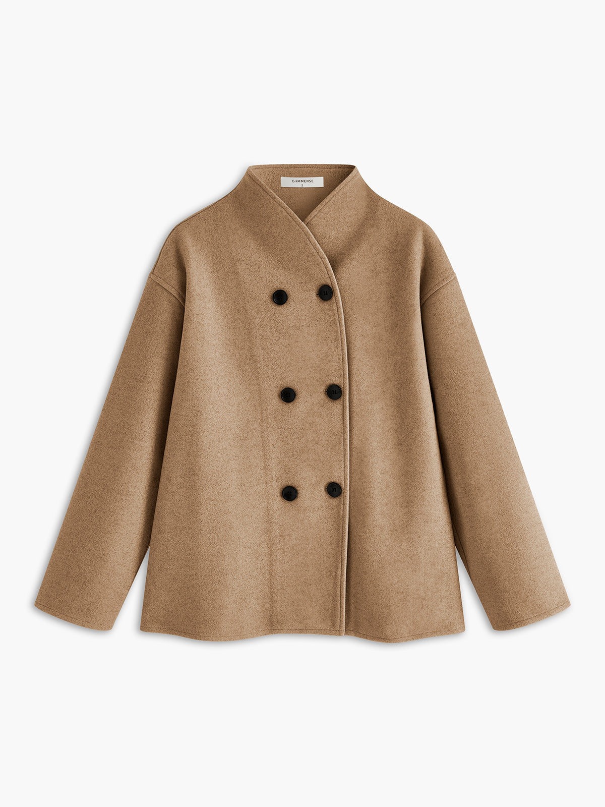 Relaxed Fit Oversized Button-Up Jacket