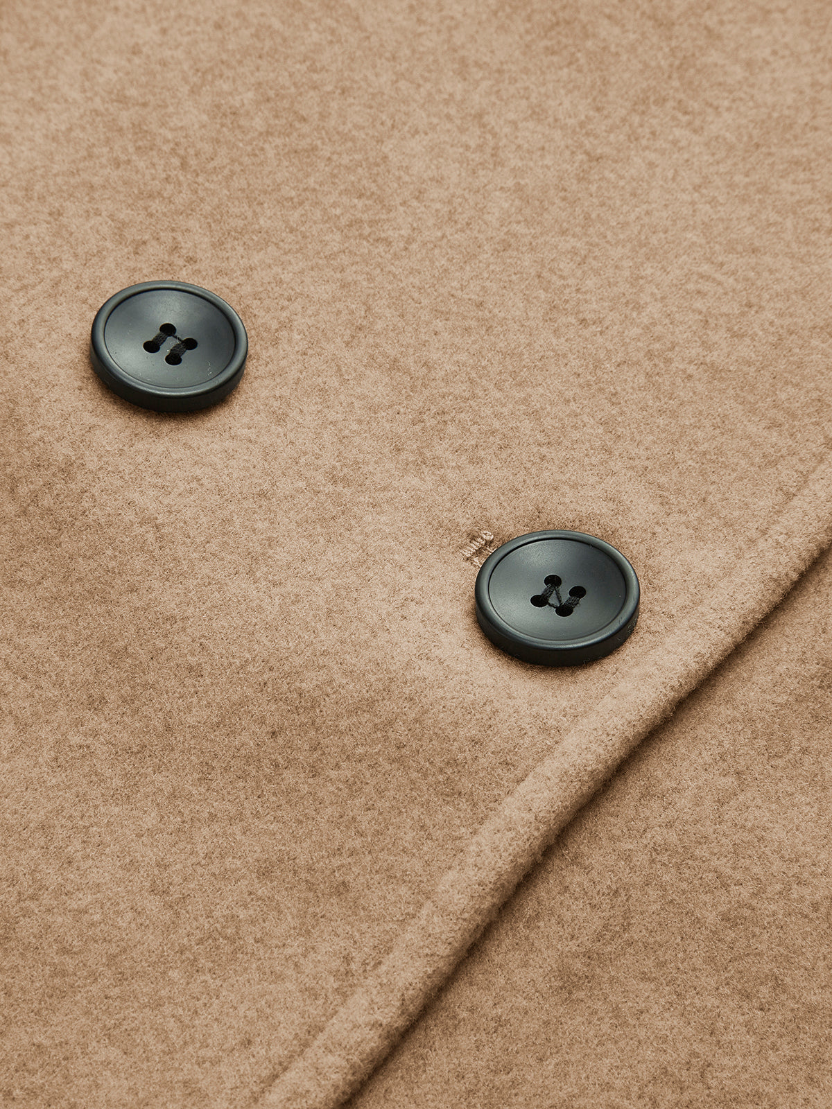 Relaxed Fit Oversized Button-Up Jacket