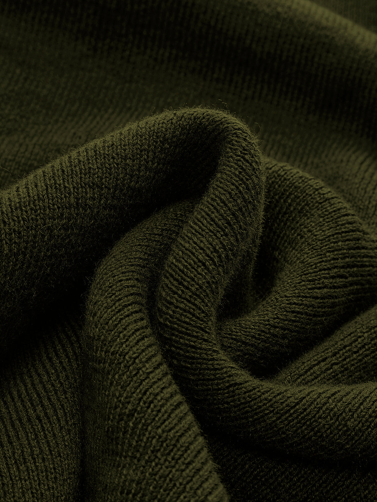 Asymmetrical Neck Wool-Blend Knit Top