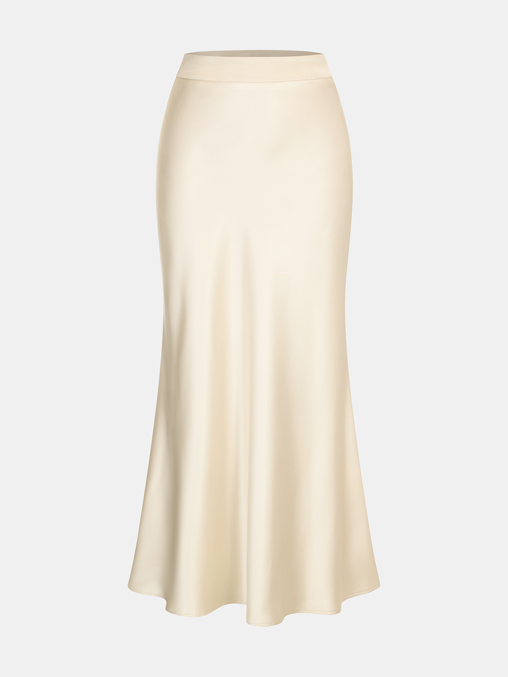 Luxe Satin Cowl Neck Top with Matching Skirt Set