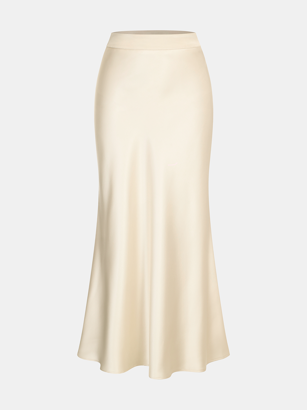 Luxe Satin Cowl Neck Top with Matching Skirt Set