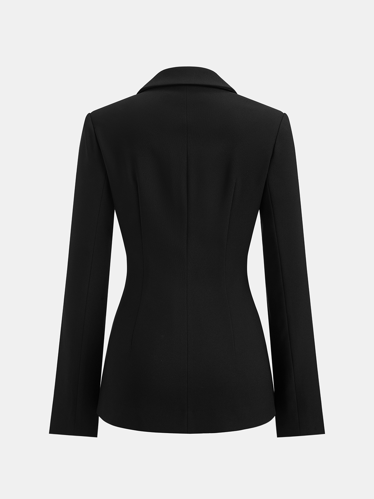 Chic Tailored Blazer with Tie-Waist Detail