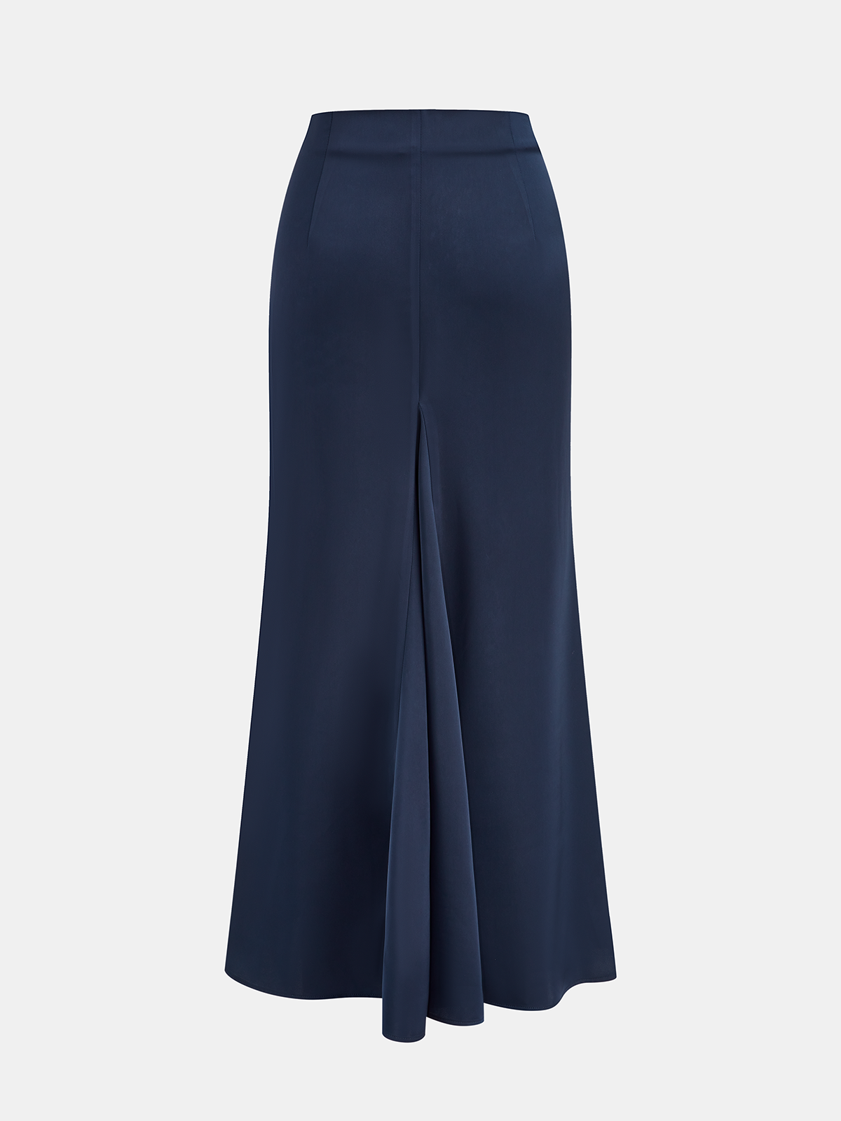 Twisted Satin Bodysuit with Ruffled Maxi Skirt Ensemble