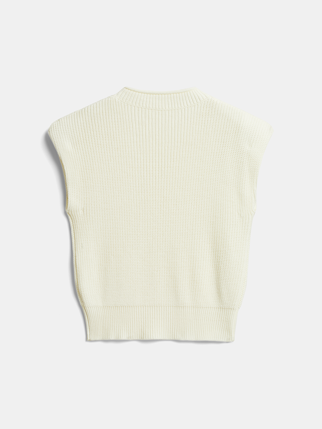 Chic Cap Sleeve Knit Sweater Vest