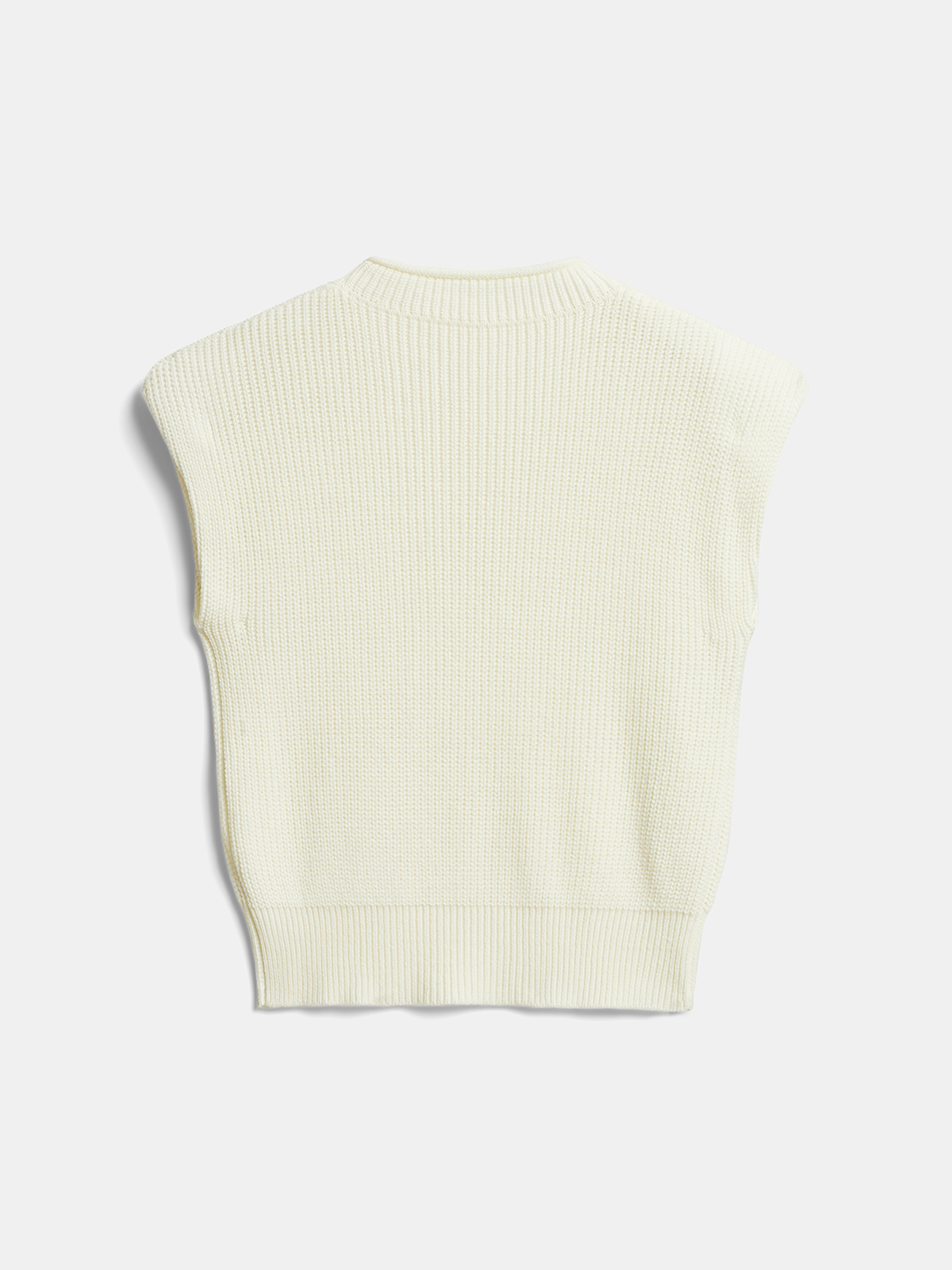 Chic Cap Sleeve Knit Sweater Vest