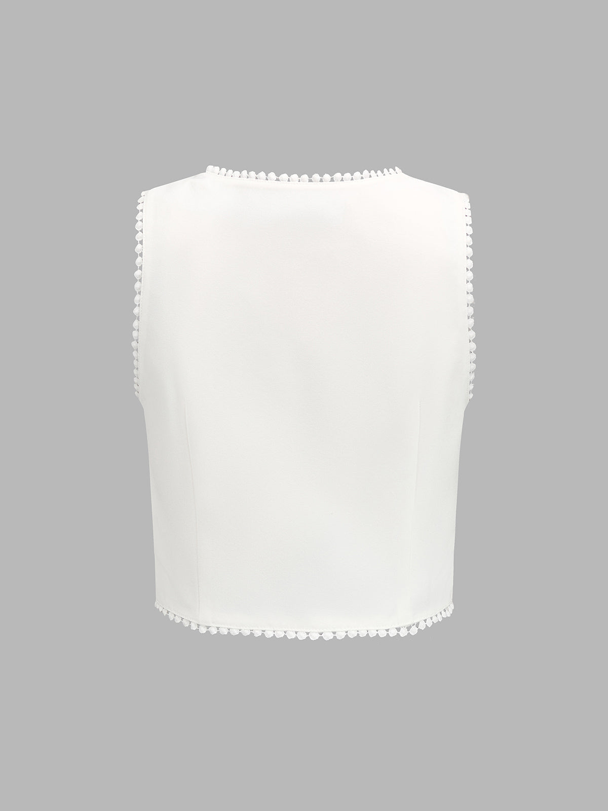 Lace-Trimmed Square Neck Top and Shorts Ensemble