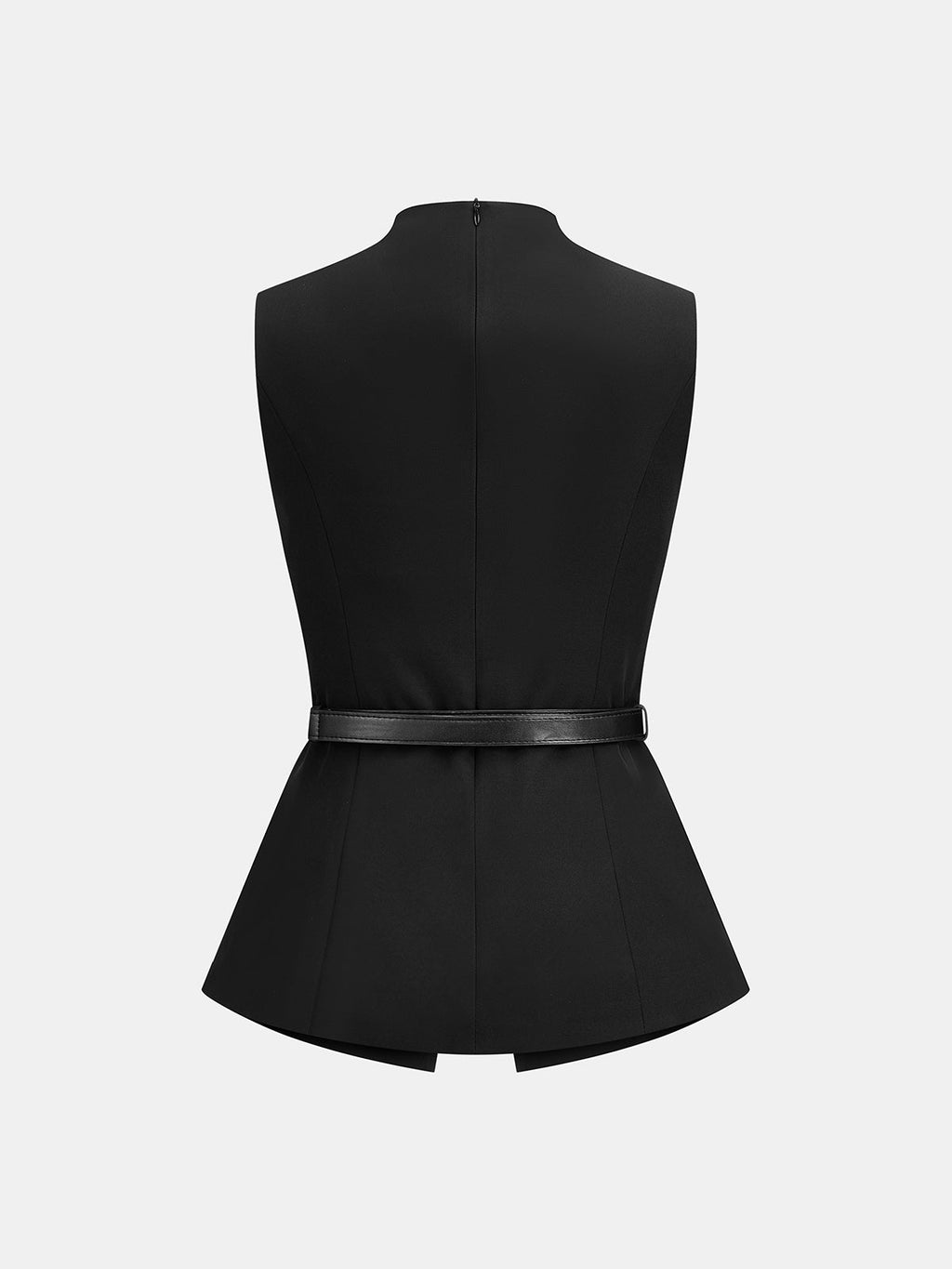Chic Bow-Detail Sleeveless Top with Flowing Wide Leg Pants