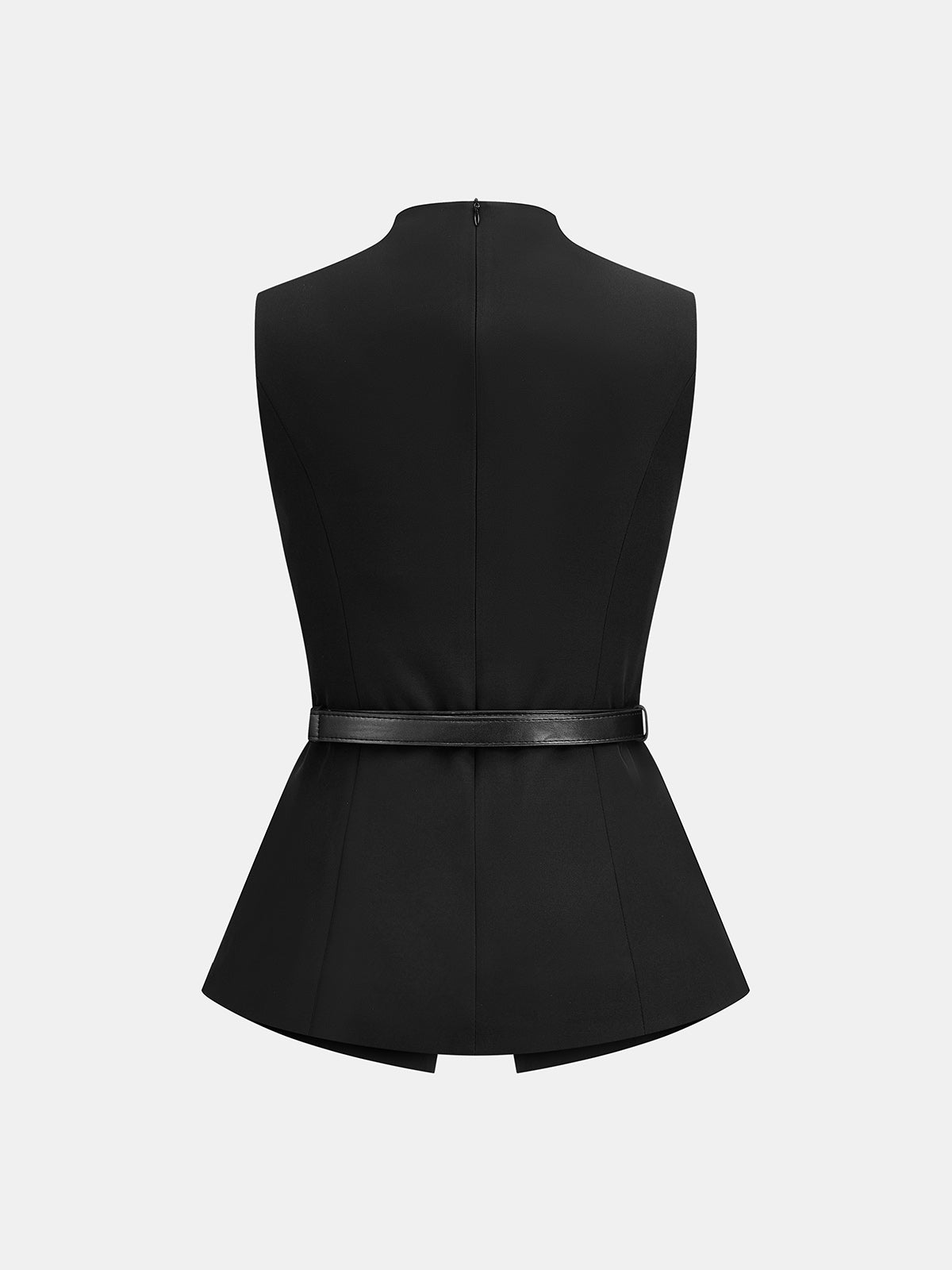 Chic Bow-Detail Sleeveless Top with Flowing Wide Leg Pants
