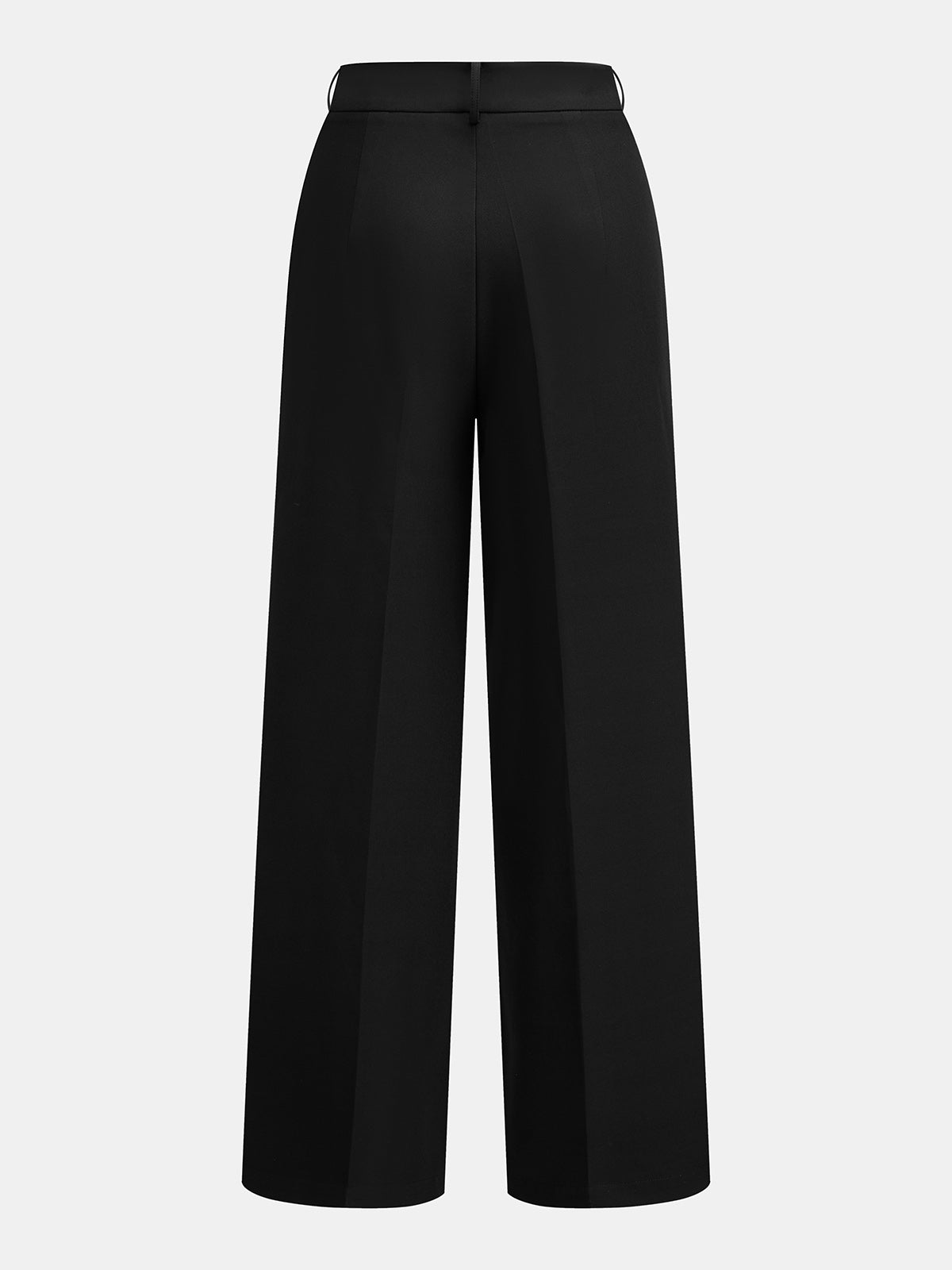 Chic Bow-Detail Sleeveless Top with Flowing Wide Leg Pants