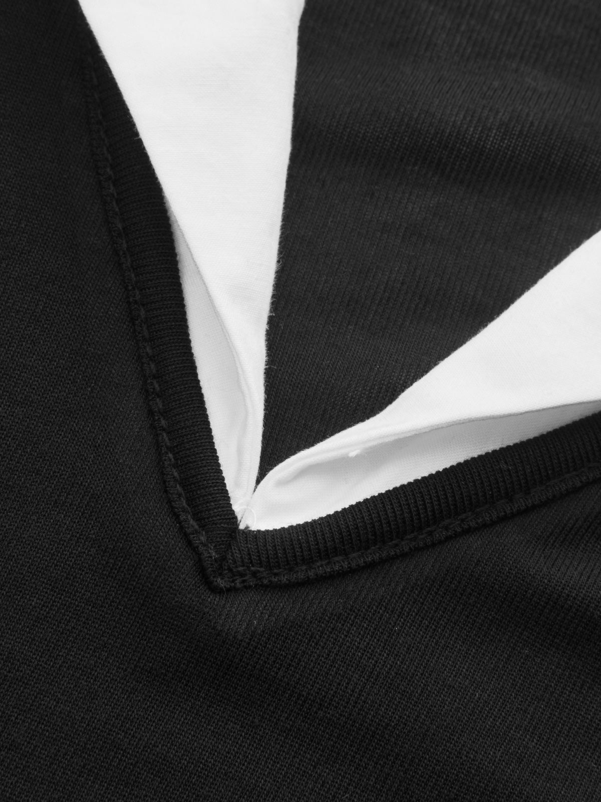 Chic Fitted Long Sleeve Top with Contrast Lapels