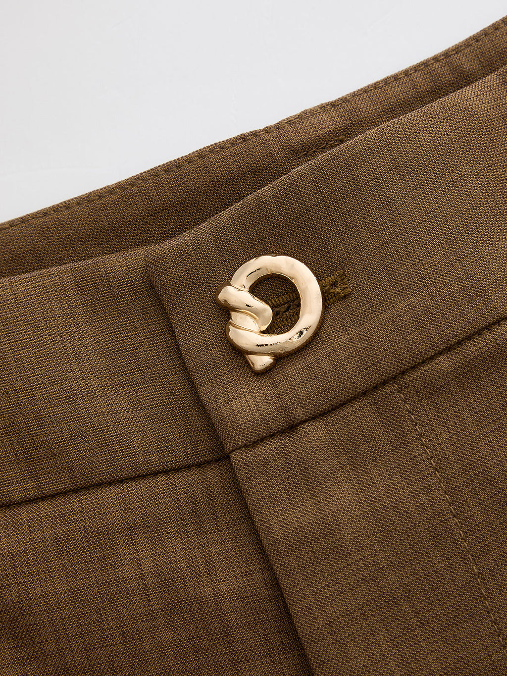 Tailored Stand Collar Vest and Trousers Ensemble