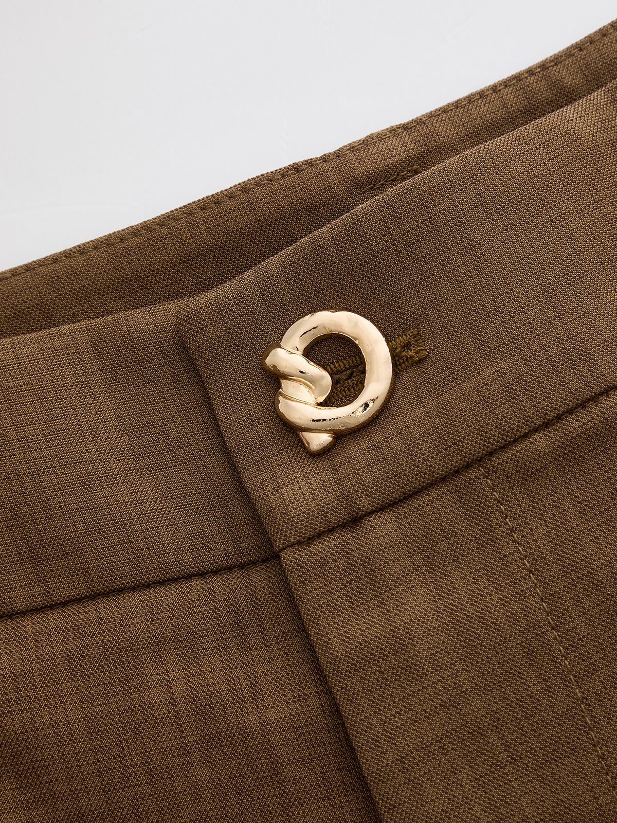 Tailored Stand Collar Vest and Trousers Ensemble