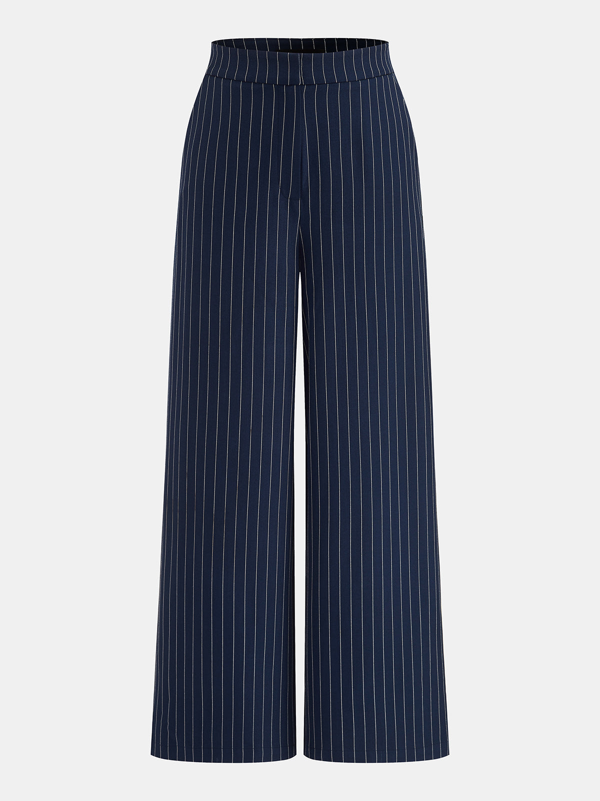 Tailored Pinstripe Blazer and Trousers Set