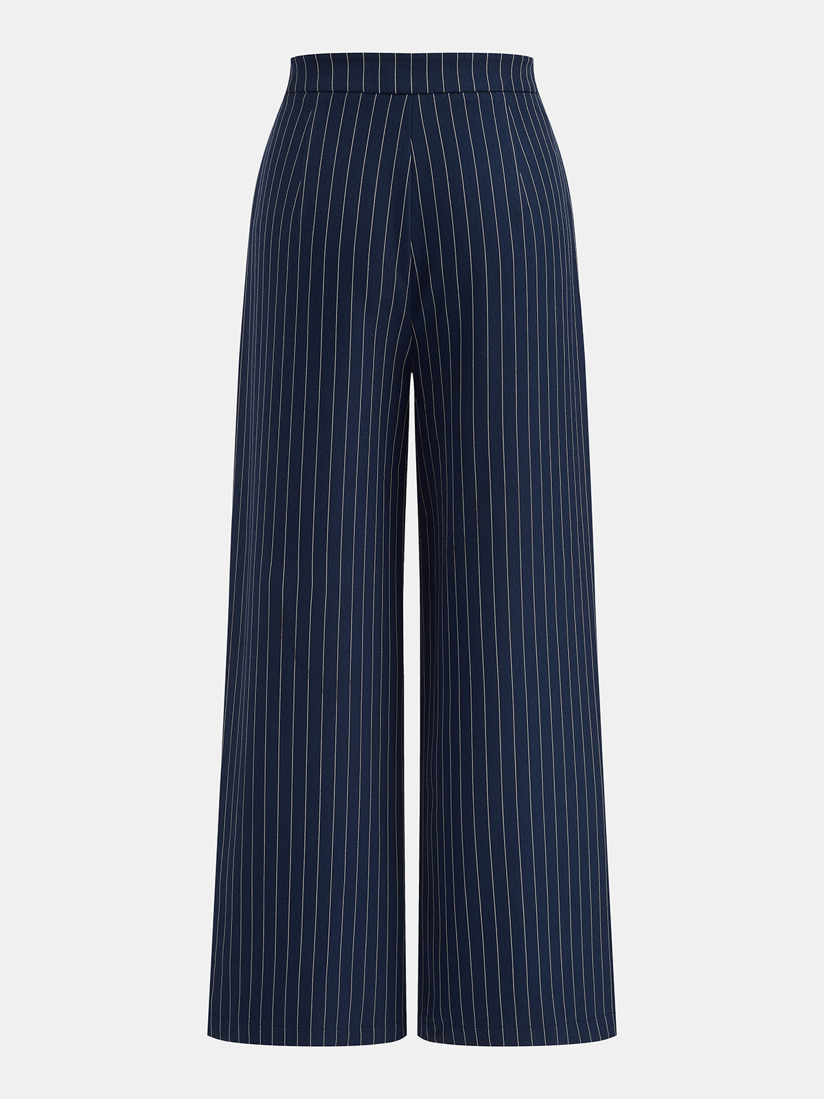 Tailored Pinstripe Blazer and Trousers Set