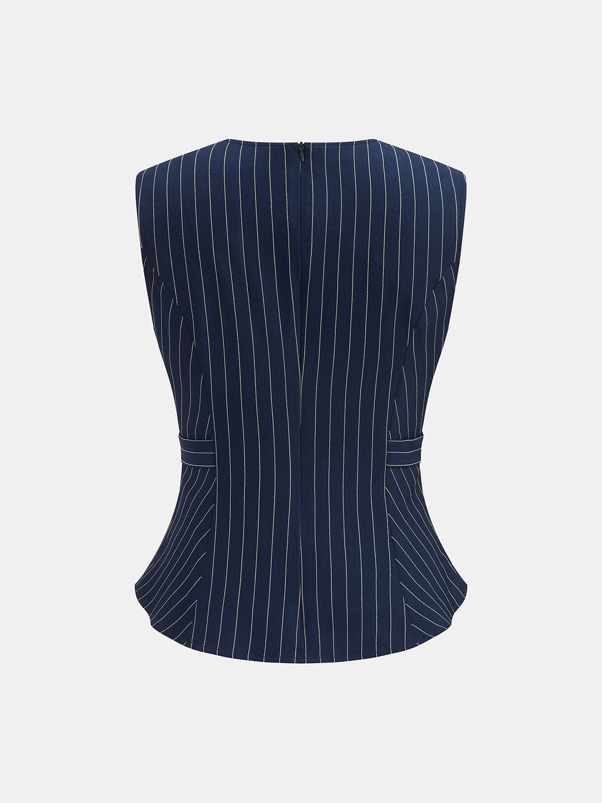Tailored Pinstripe Blazer and Trousers Set