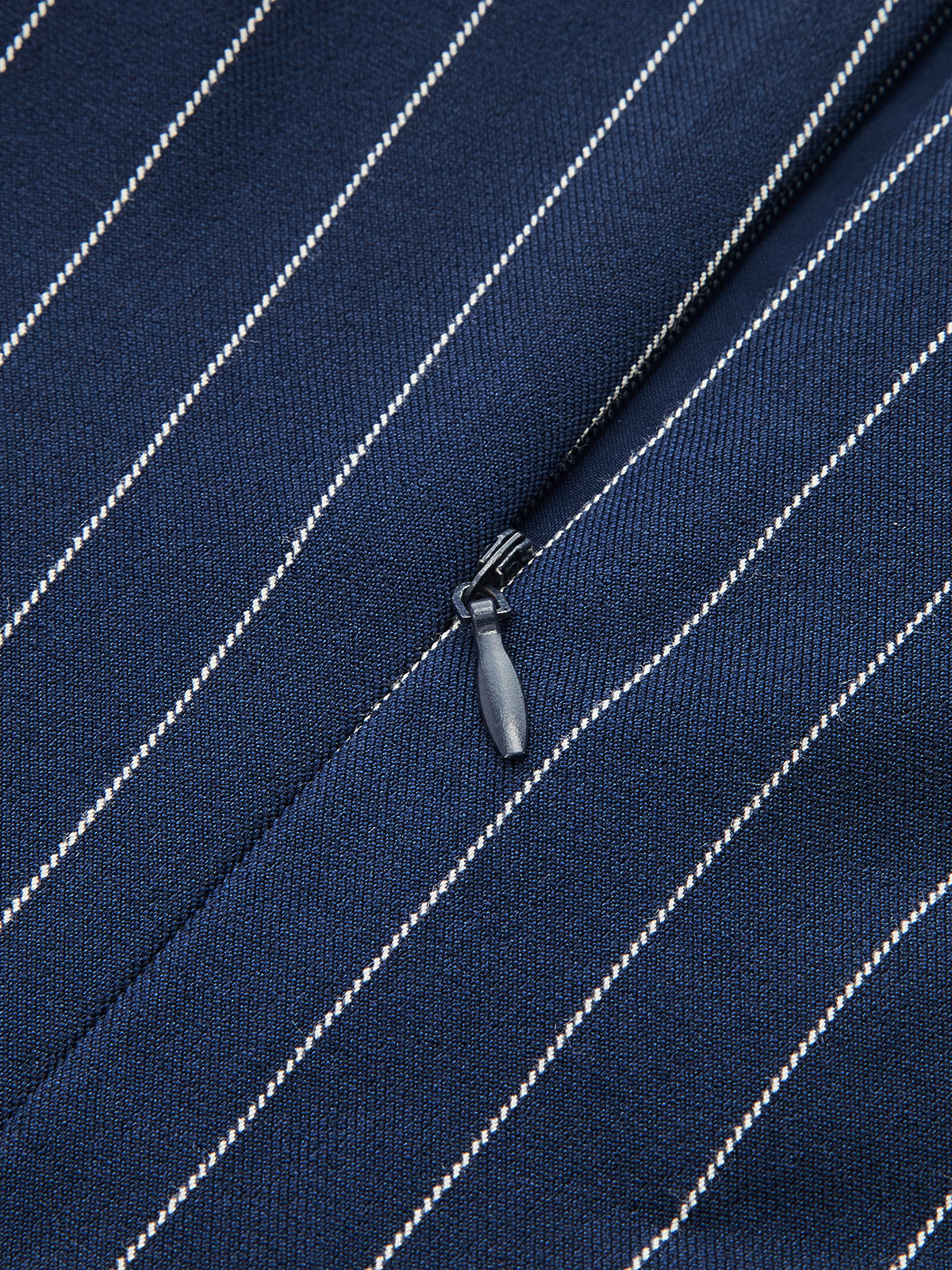 Tailored Pinstripe Blazer and Trousers Set