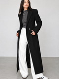Tailored Blazer Coat with Pocket Detail