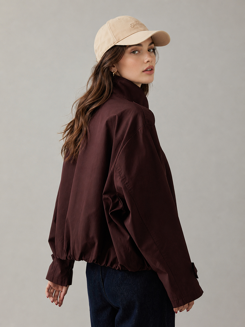 Relaxed Fit Vintage-Inspired Trench Coat